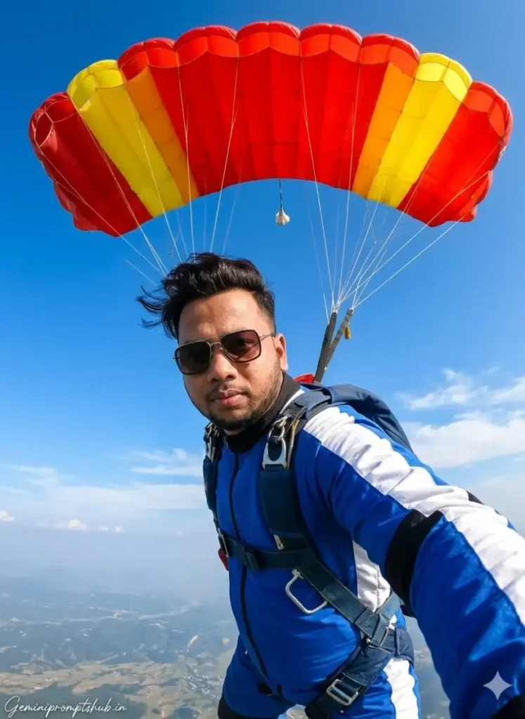 Parachute Photo Prompt