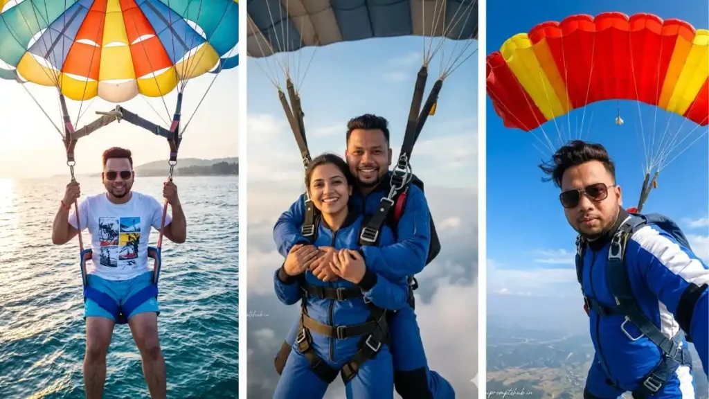 Parachute Photo Prompt