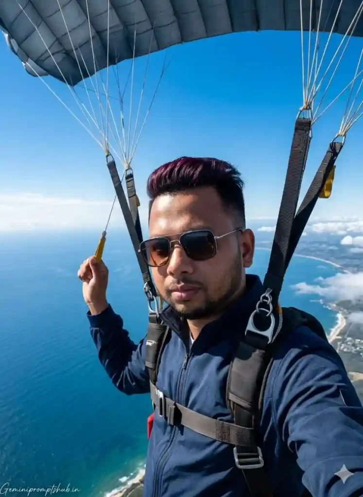 Parachute Photo Prompt