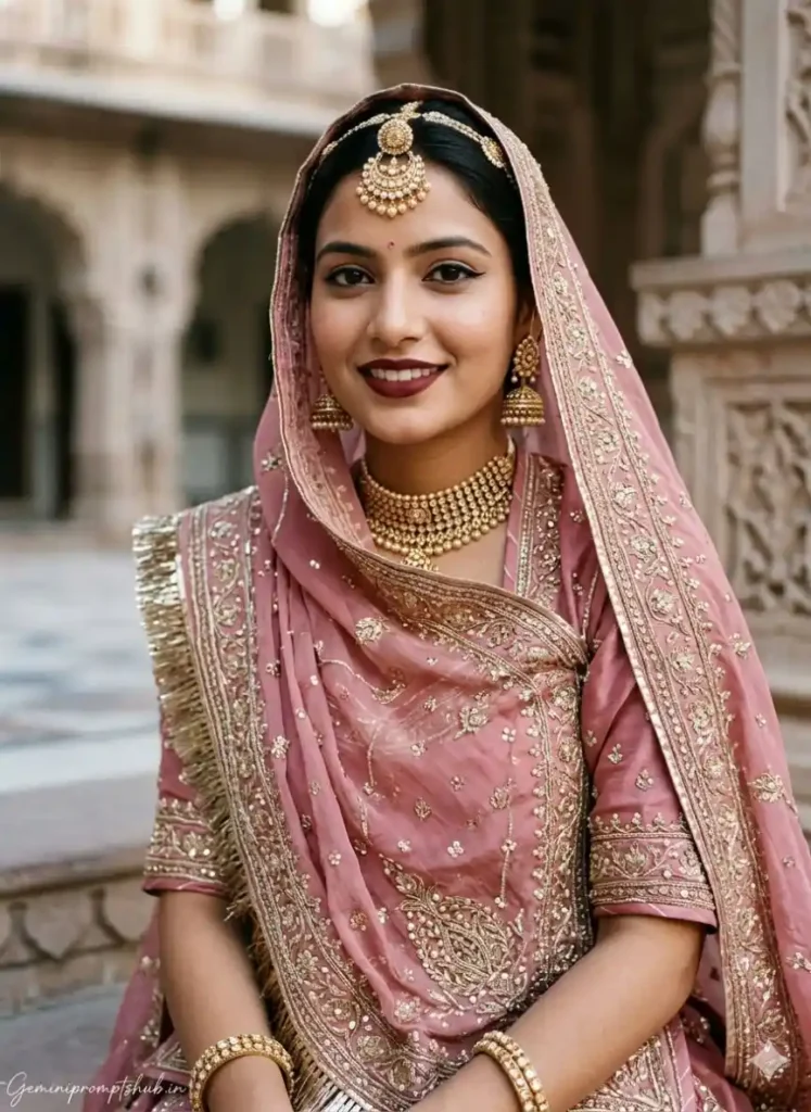 Rajasthani dress photo prompt