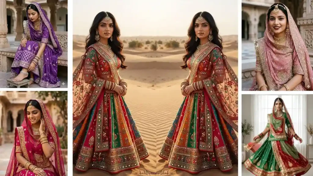 Rajasthani dress photo prompt