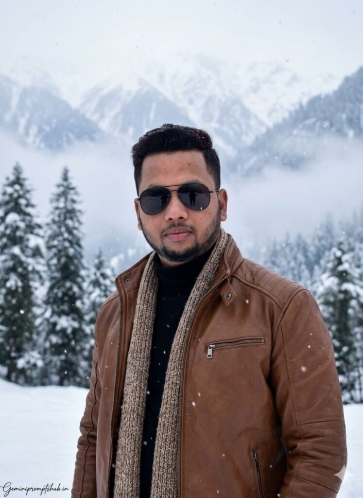 Kashmiri Boy AI Photo Prompt