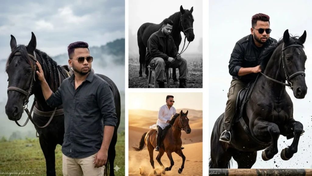Horse Riding Photo Prompt
