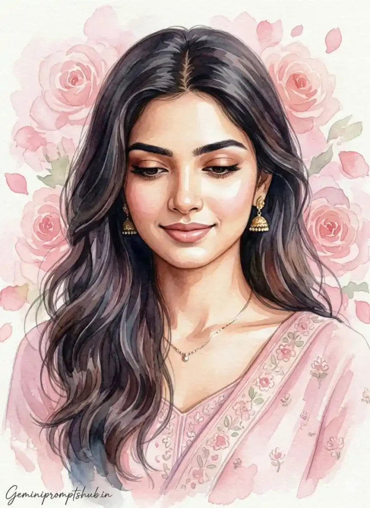 Watercolor Painting AI Photo Prompt