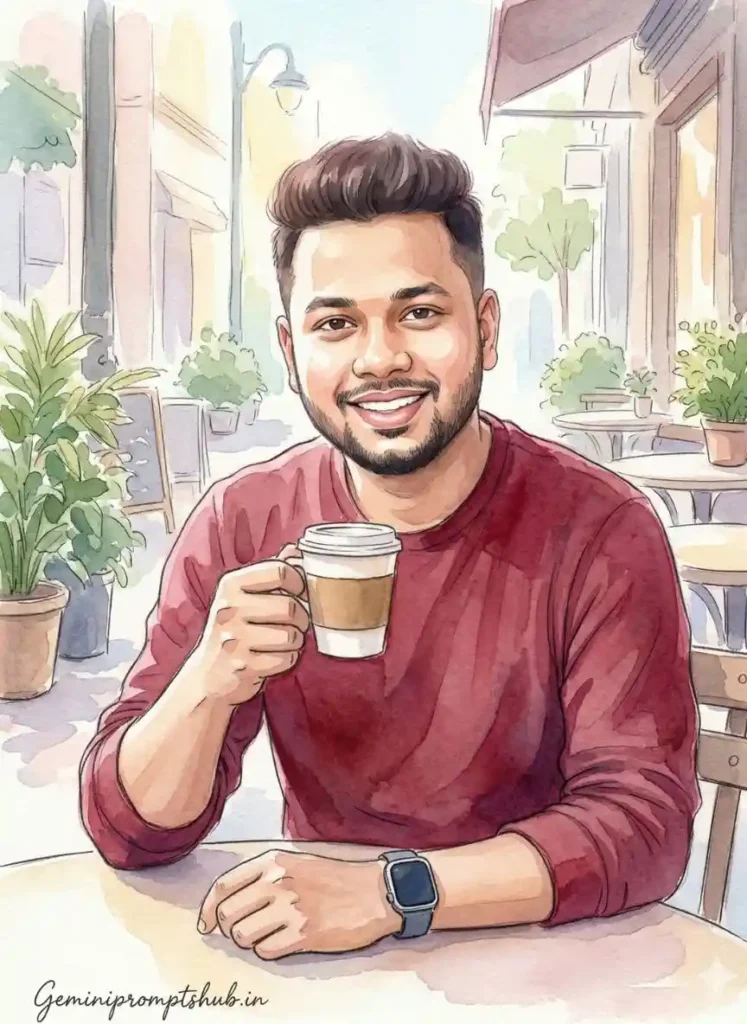 Watercolor Painting AI Photo Prompt