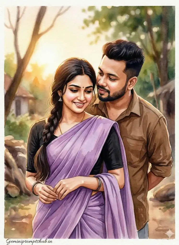 Watercolor Painting AI Photo Prompt