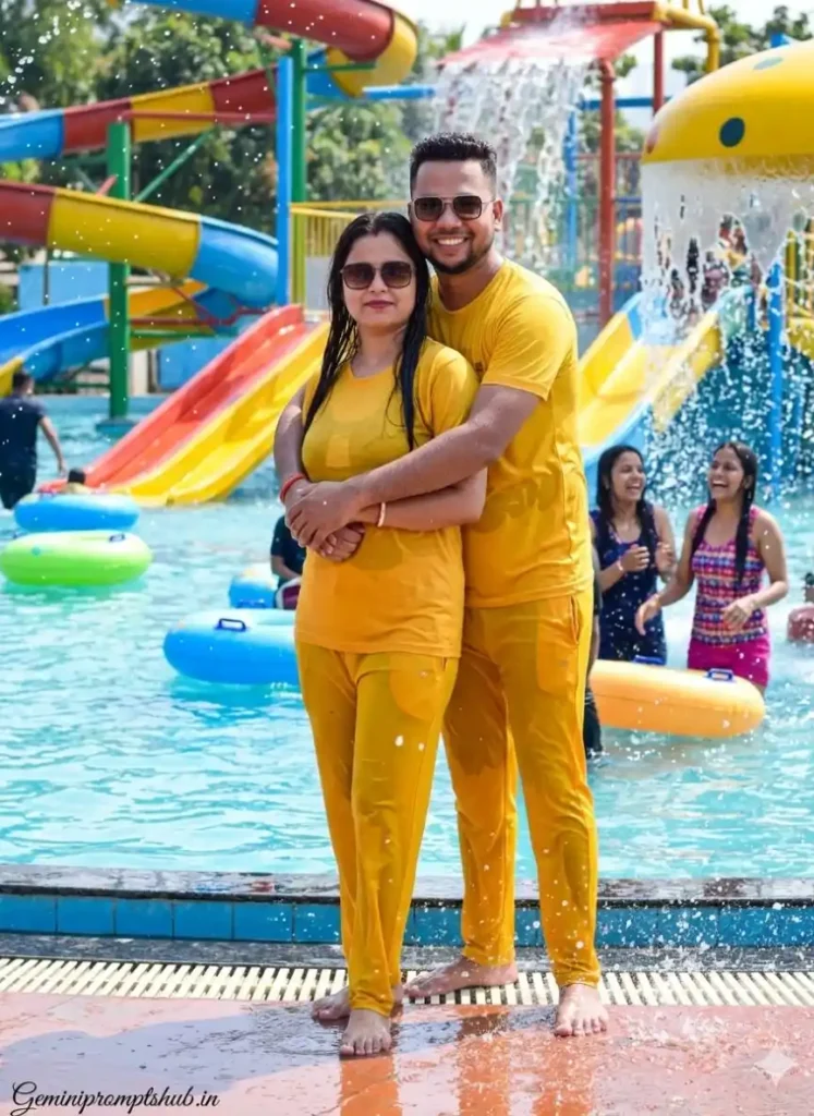 Waterpark Photo Editing Prompt