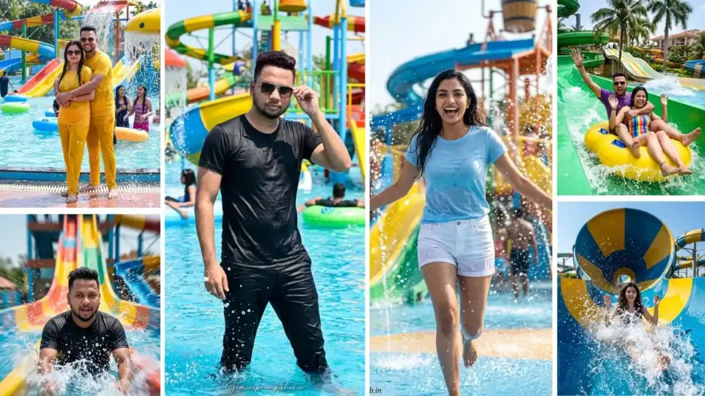 Waterpark Photo Editing Prompt
