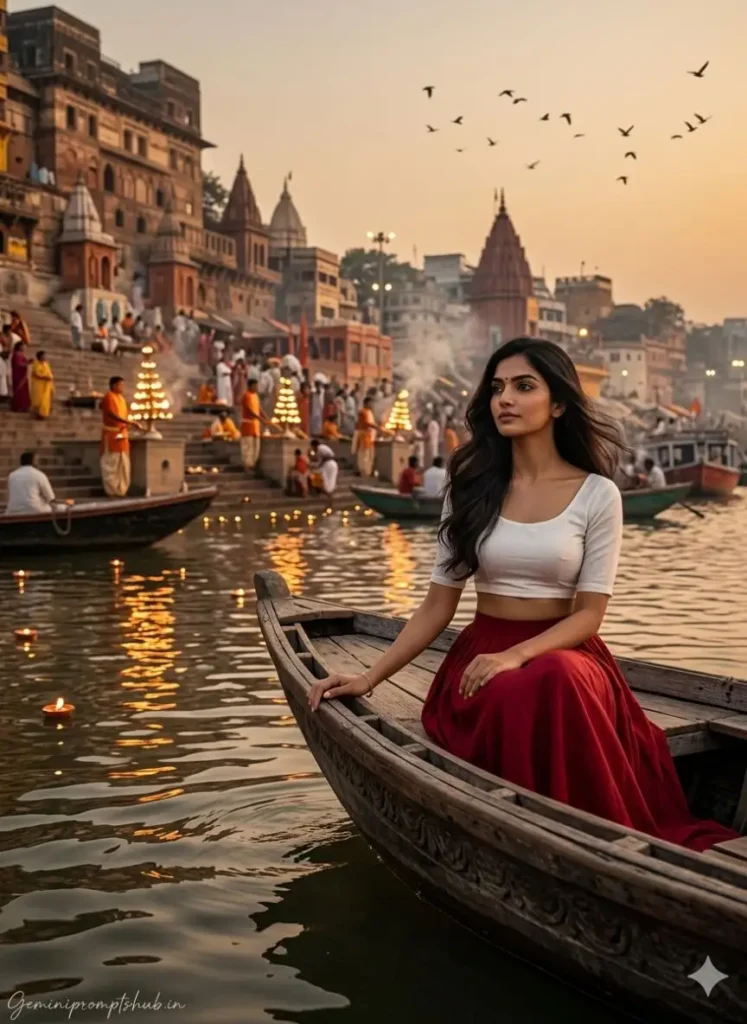 Wooden Boat Photo Prompt