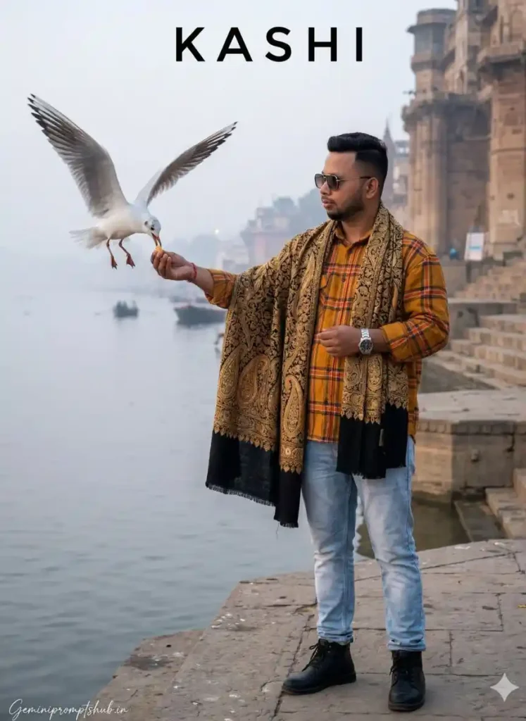 banaras ganga ghat photo prompts 1