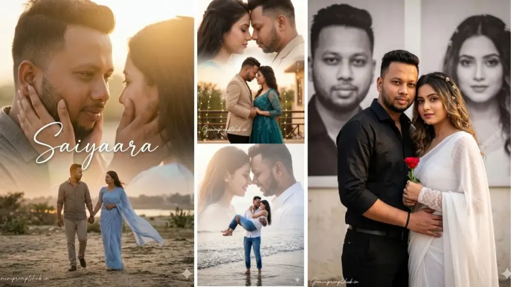 cinematic double exposure couple photo prompts