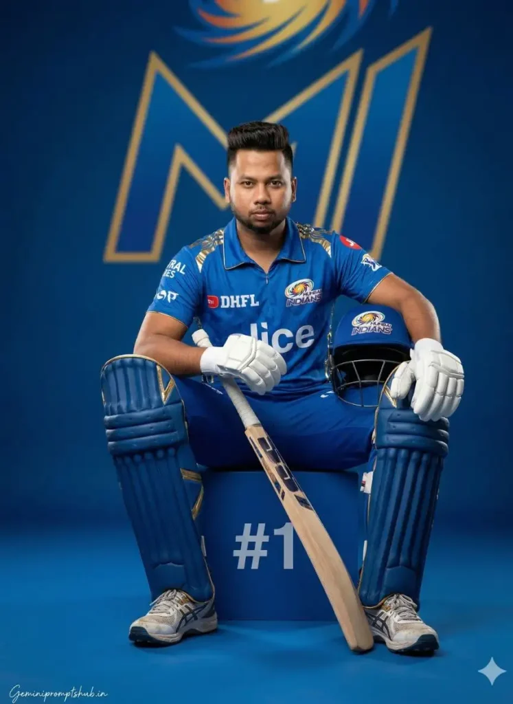 mumbai indians ai photo prompt