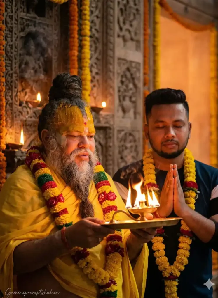 premanand ji maharaj ai photo prompt