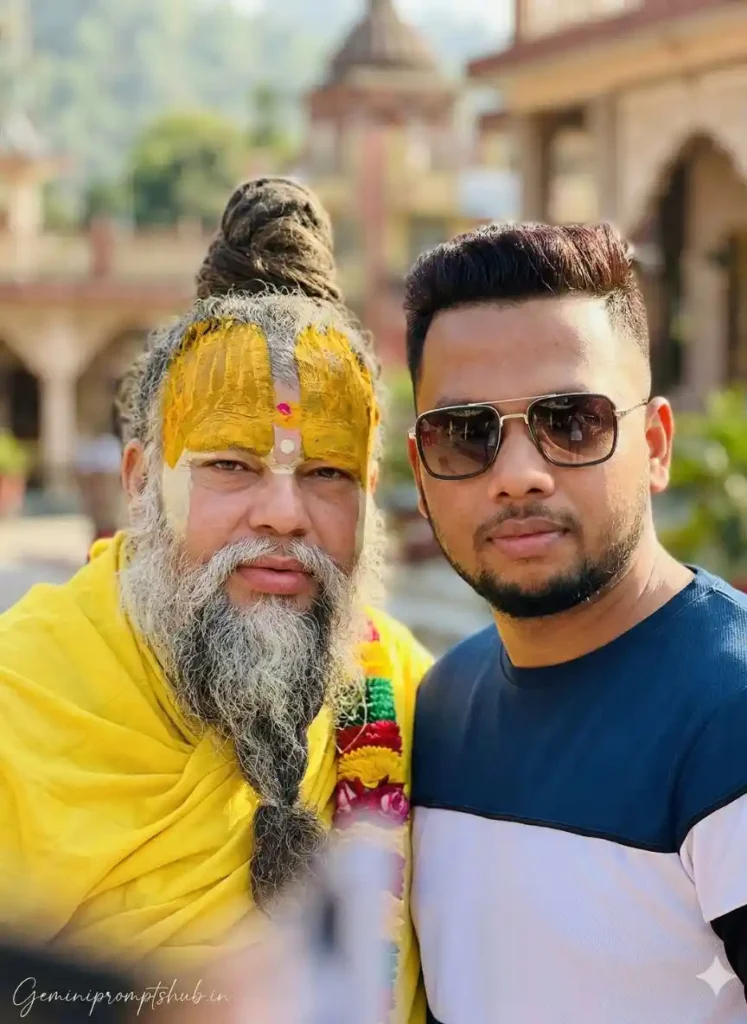 premanand ji maharaj ai photo prompt