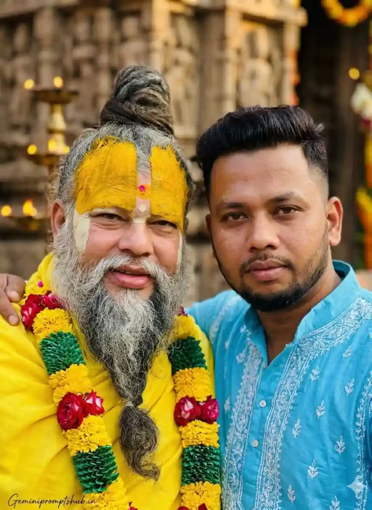 premanand ji maharaj ai photo prompt