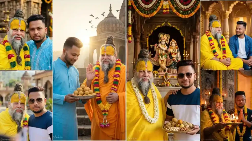 premanand ji maharaj ai photo prompt