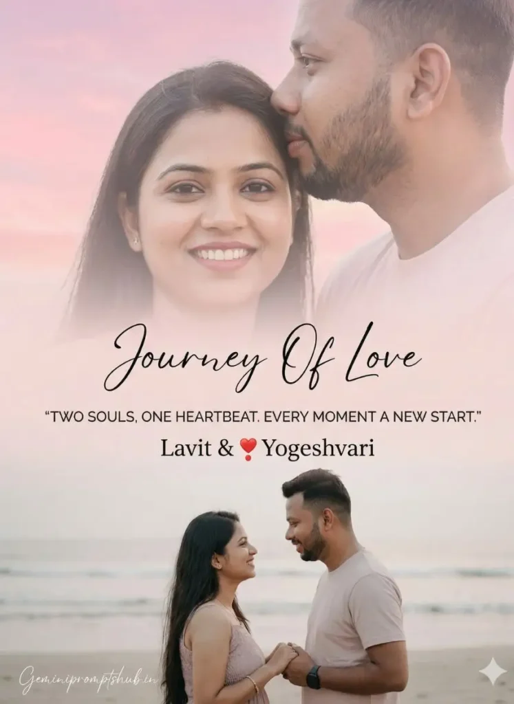 romantic couple movie poster ai prompt