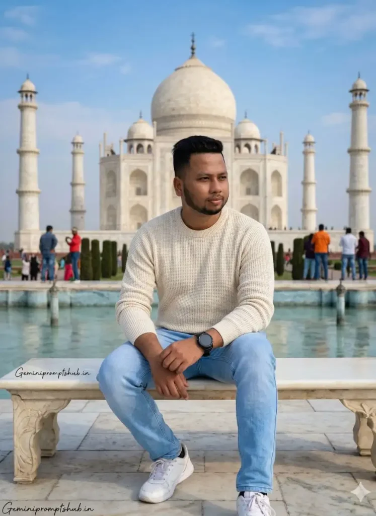 taj mahal ai photo prompt