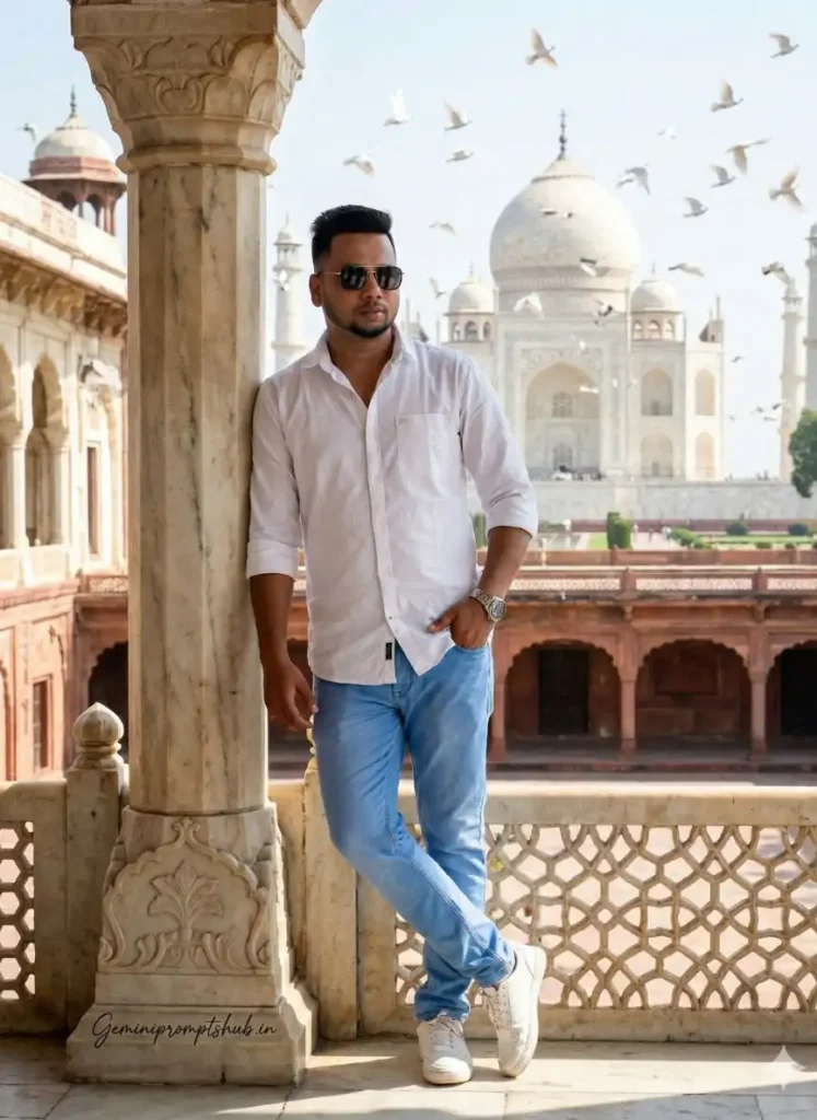 taj mahal ai photo prompt