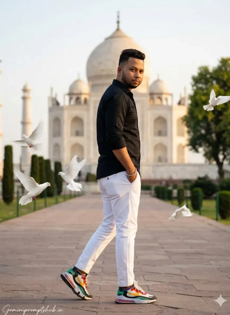 taj mahal ai photo prompt