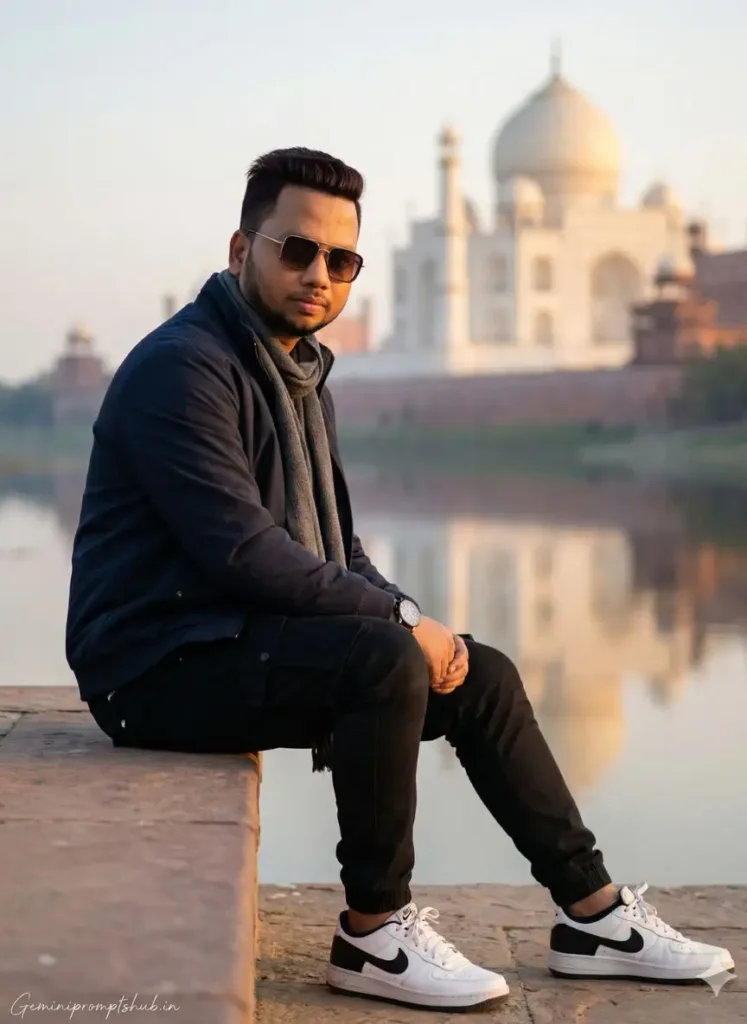 taj mahal ai photo prompt