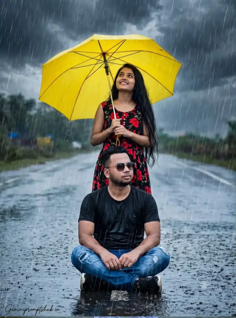 Monsoon Season AI Photo Editing Prompt