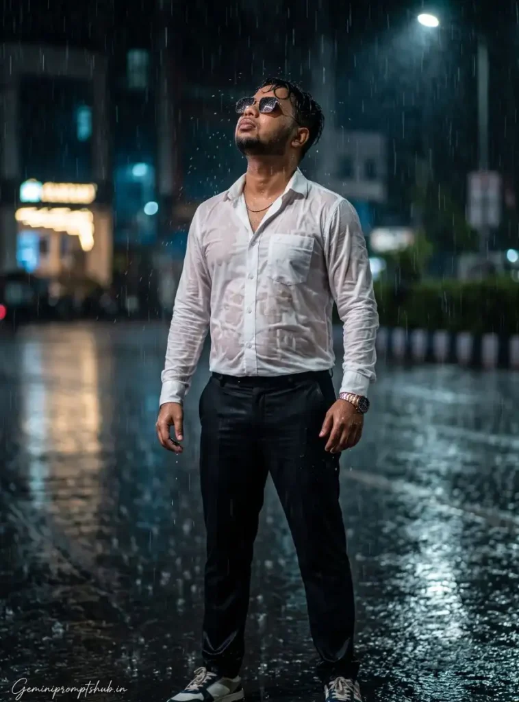 Monsoon Season AI Photo Editing Prompt
