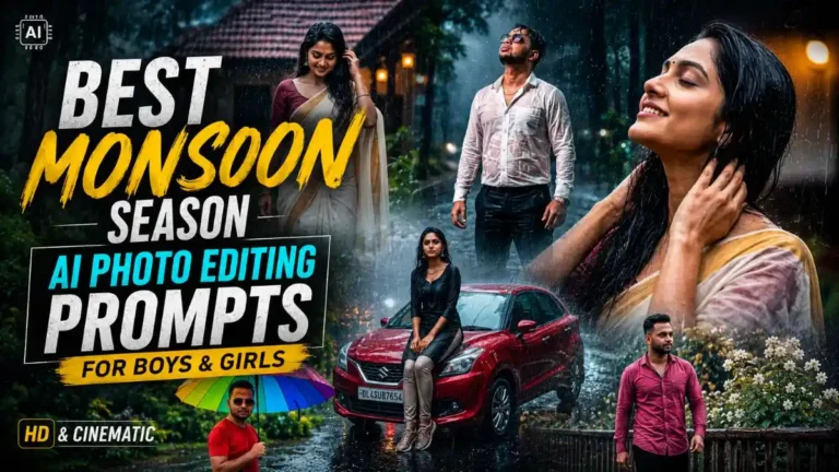 Monsoon Season AI Photo Editing Prompt