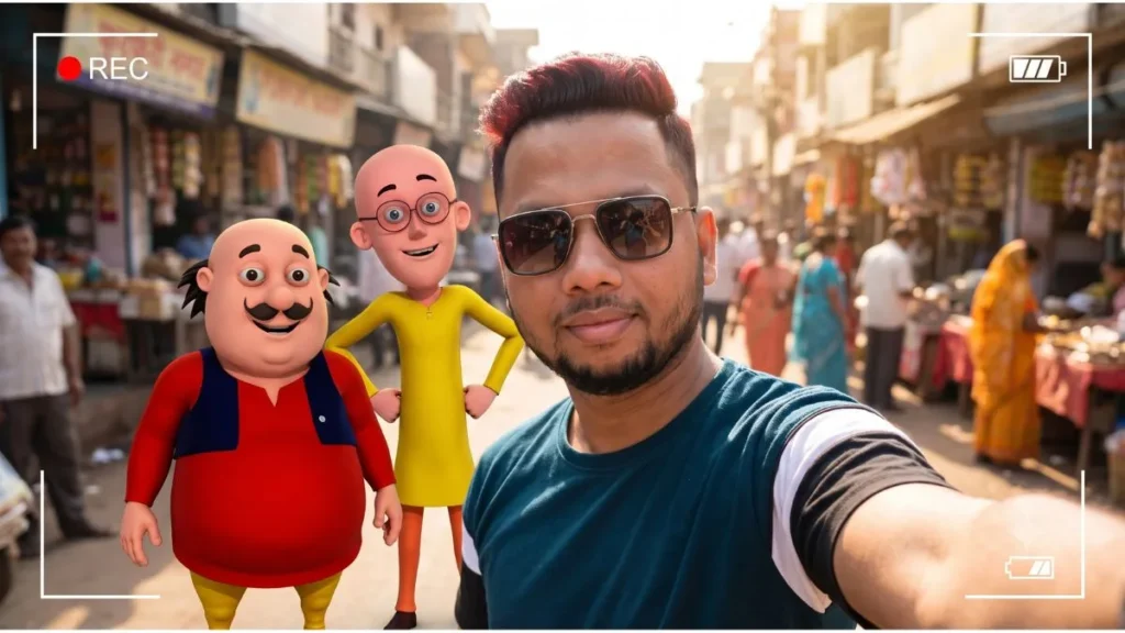 Trending Motu Patlu AI Video Editing Prompt