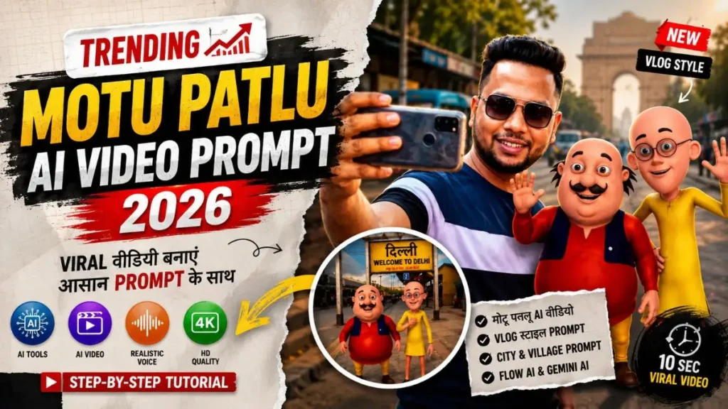 Trending Motu Patlu AI Video Editing Prompt