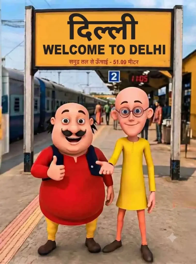 Trending Motu Patlu AI Video Editing Prompt