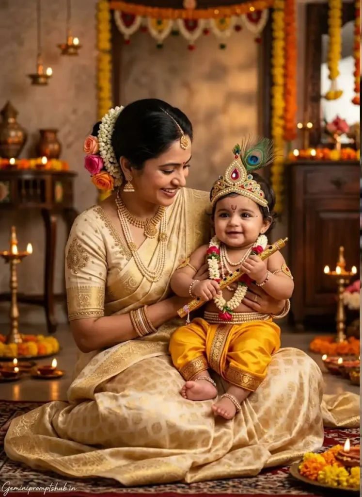 Krishna Janmashtami AI Photo Prompts 