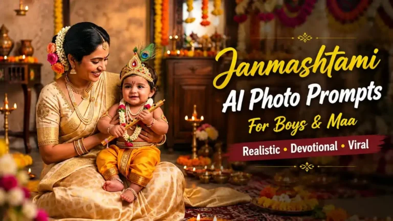 Krishna Janmashtami AI Photo Prompts