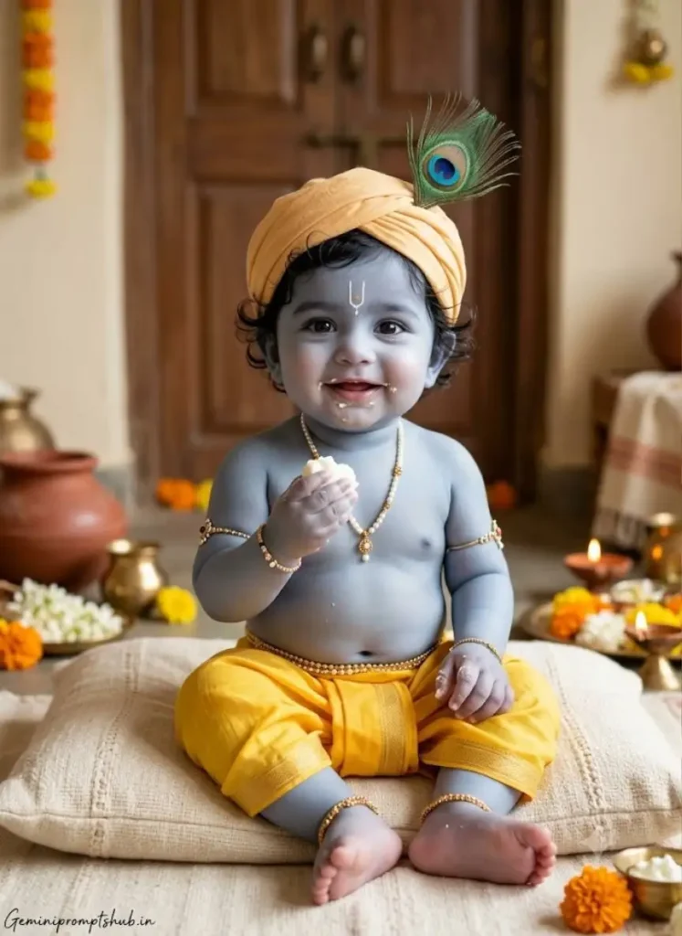 Krishna Janmashtami AI Photo Prompts 