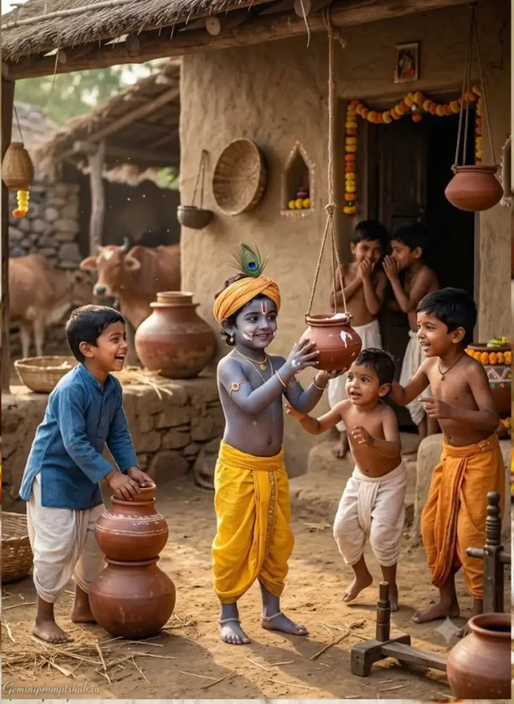 Krishna Janmashtami AI Photo Prompts 