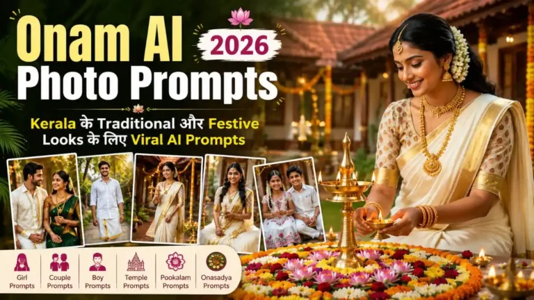 Onam ai photo prompts