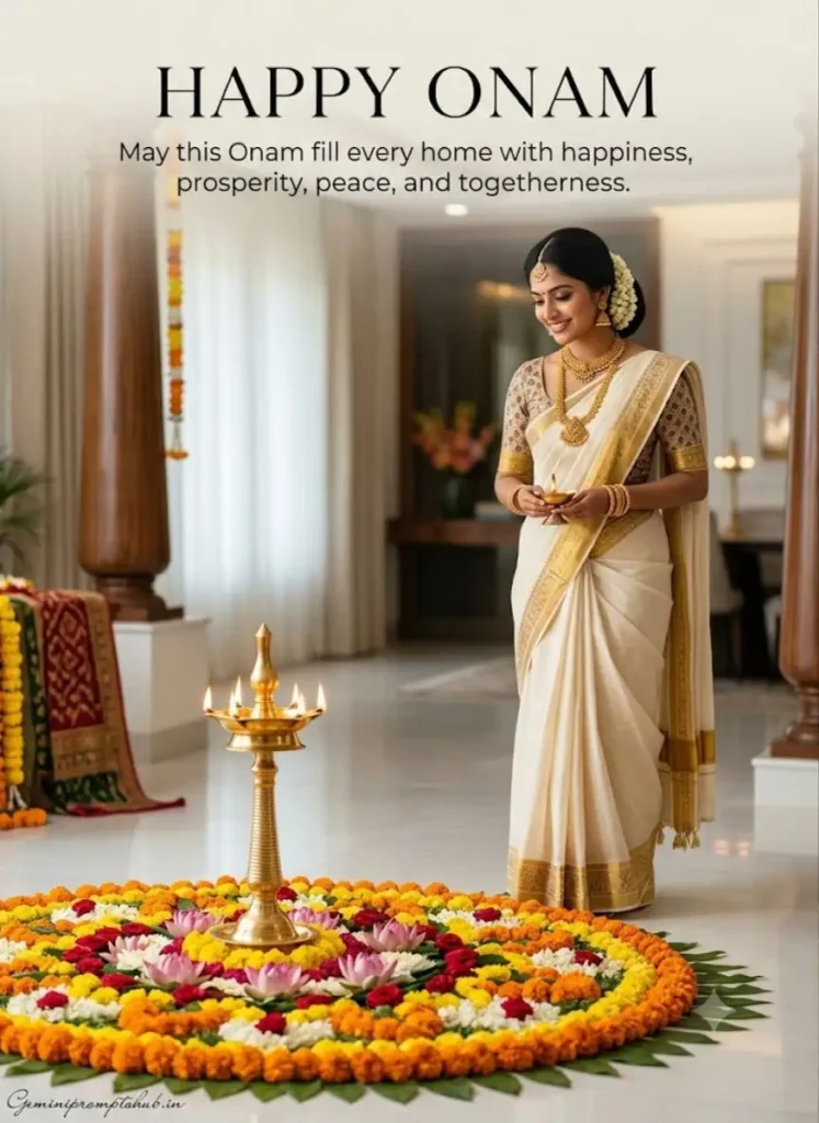 Onam ai photo prompts